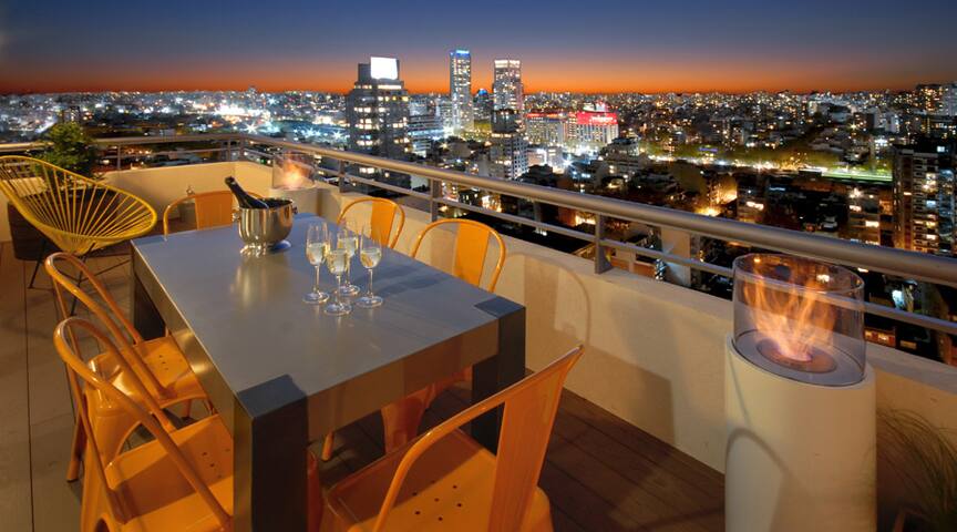 Stunning 2 br and terrace in Palermos Sky