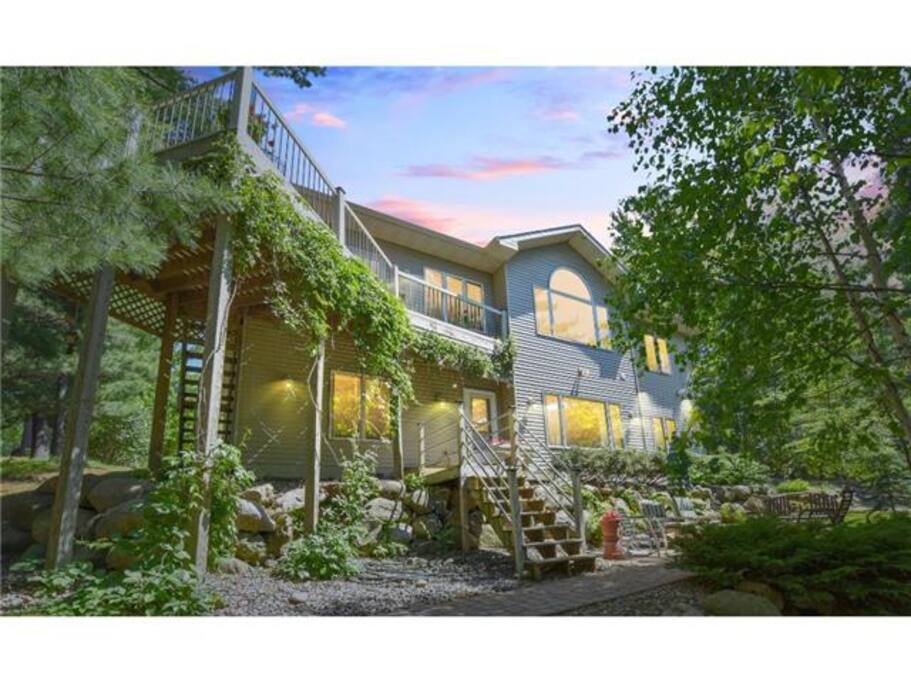 Back of home