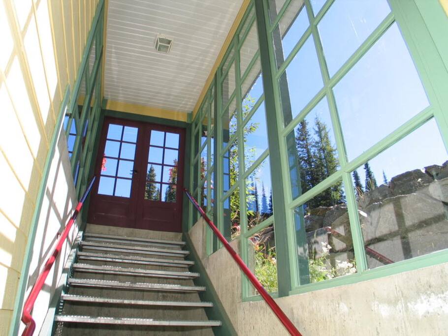Covered Entrance