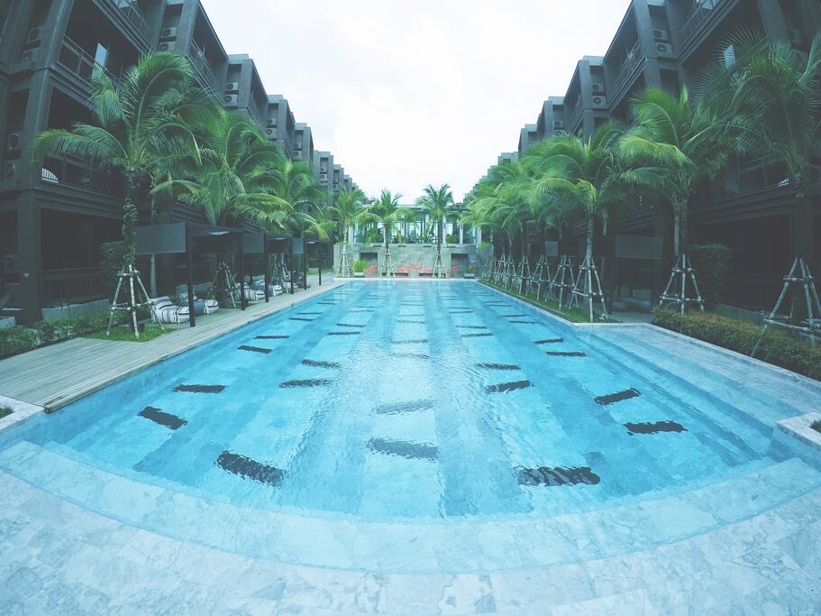 1st swimming pool 25 m.
