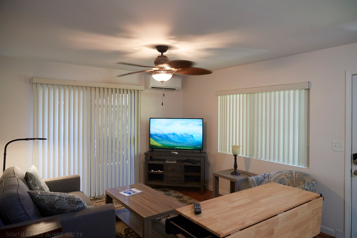 Top Airbnb: 12 Minute Walk Kamaole Beach II-Quiet Private Easy in Kihei