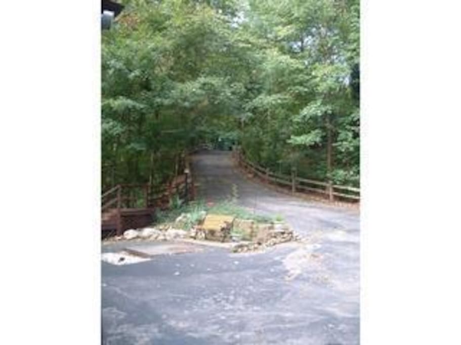 Privacy and seclusion- long driveway