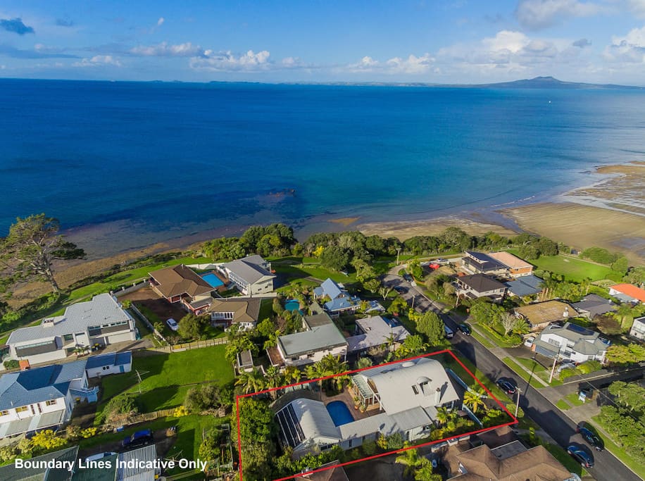 Air photo of the house