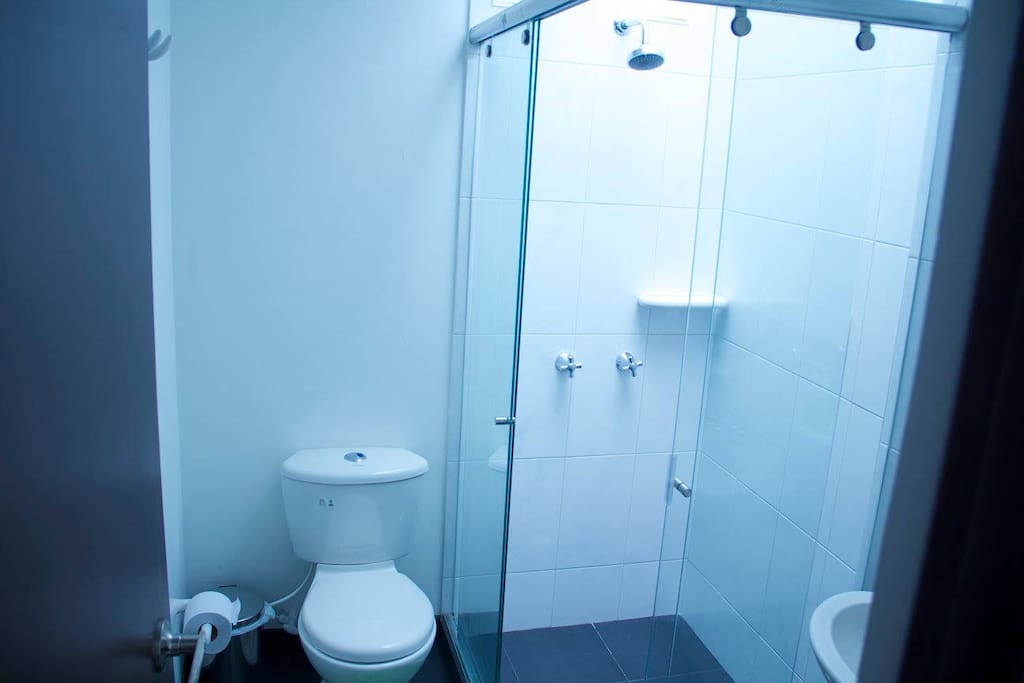Baño privado en cada habitacion