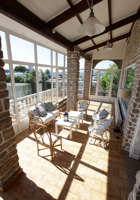 Terraza cubierta