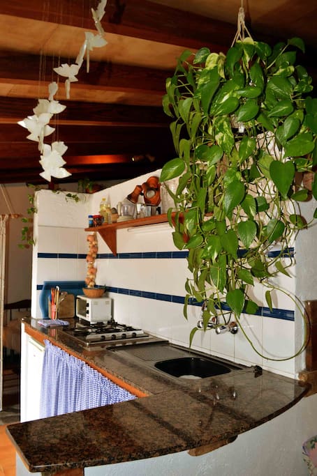 vista de la cocina