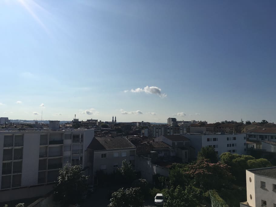 Vue depuis balcon