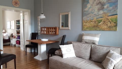 Popular Airbnb listing: App Pelle - Loggia House at the Castle in Rheinsberg