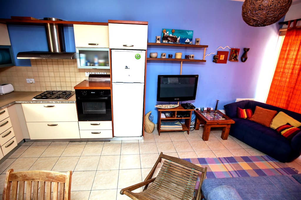 Living Room - Kitchen
