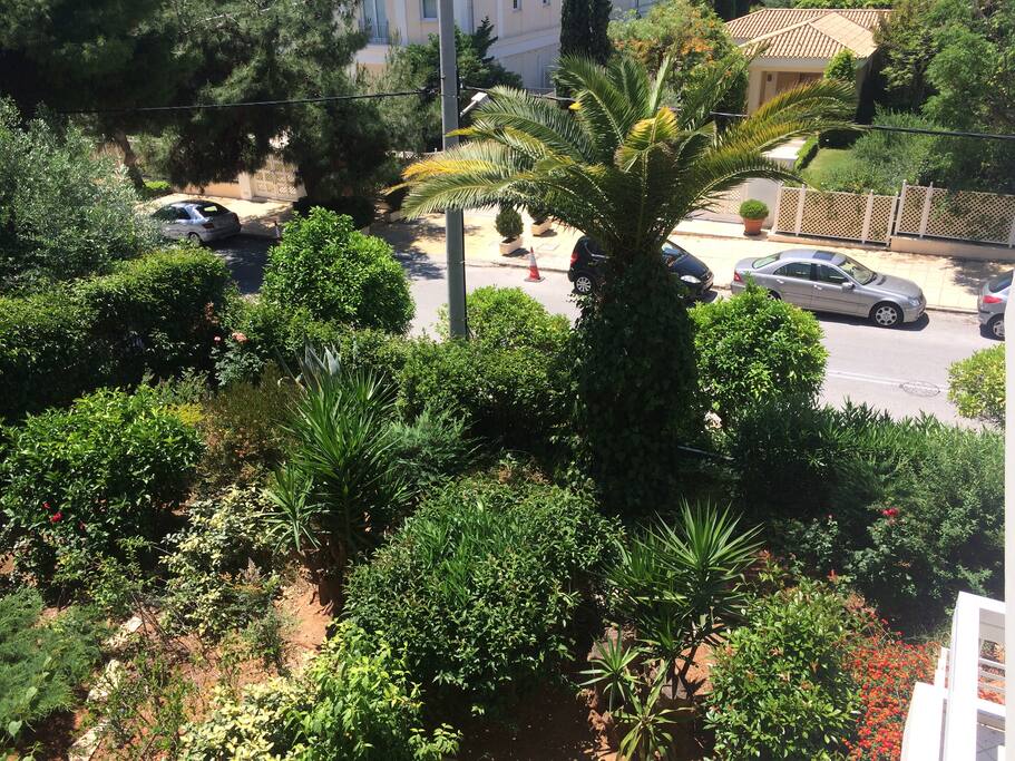View from the balcony