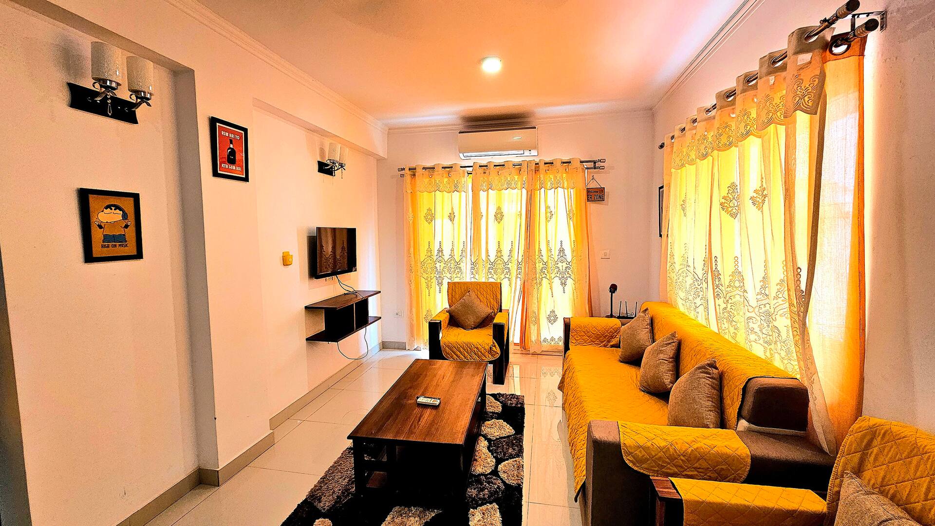 Elite 1BHK Serviced Apartment with Wi-Fi and Pool