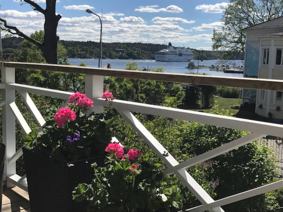 View from patio