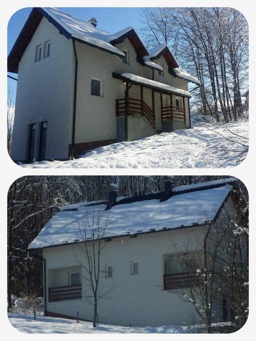 Holiday House in Winter