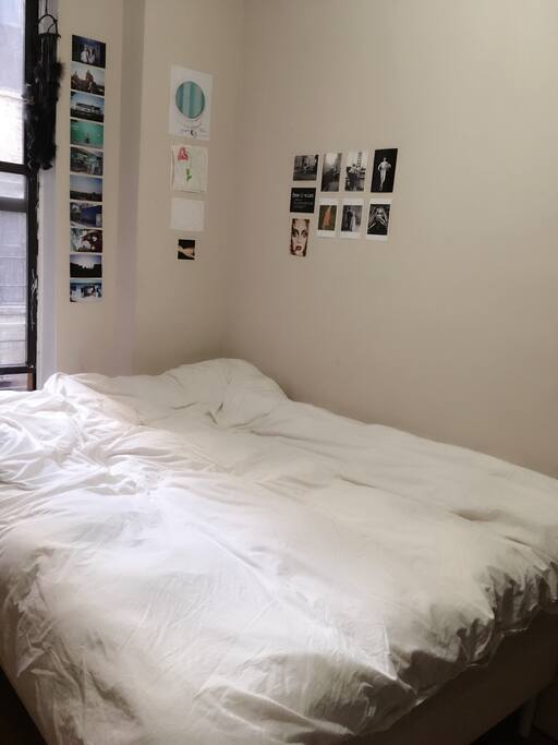 Nice and comfy double bed