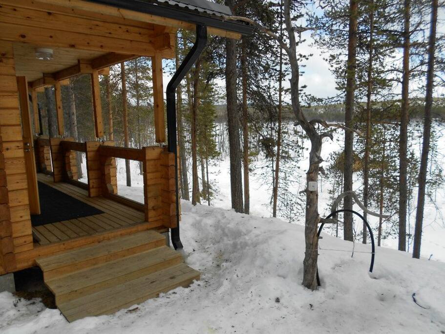 sauna and sauna water place