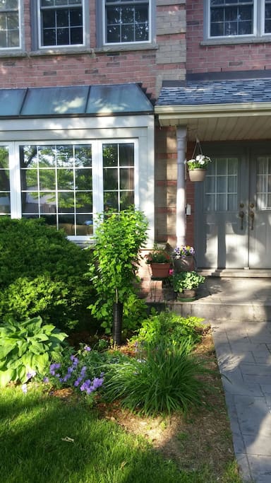 House front door