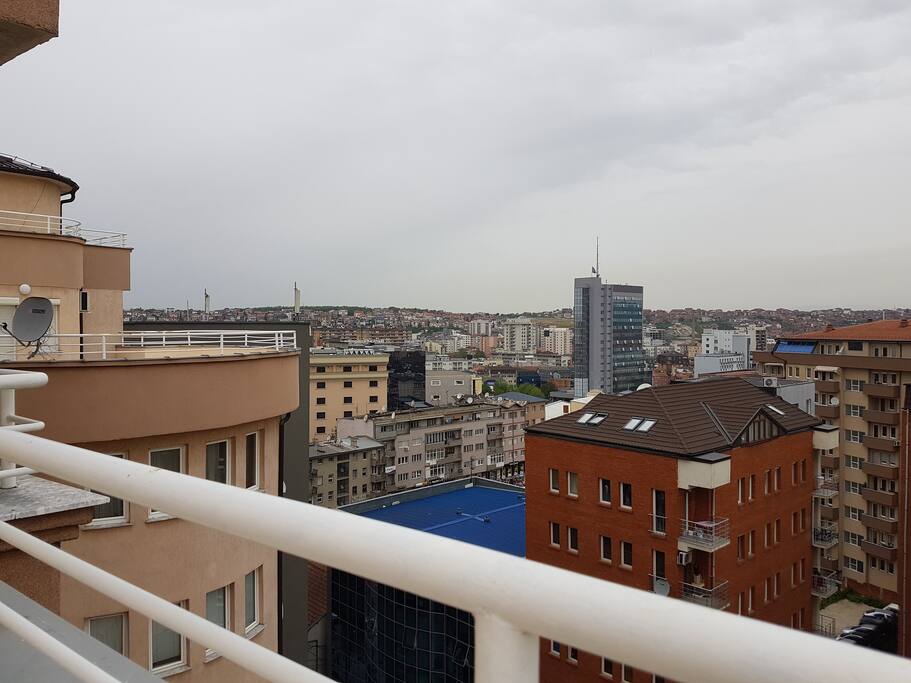 View from balcony