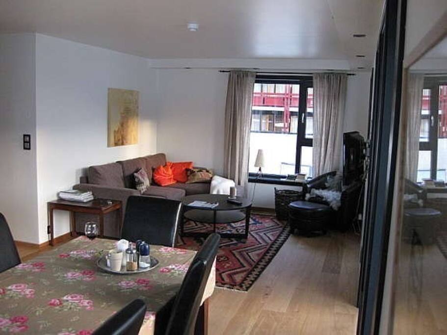 Lounge area to relax after outdoors activity.