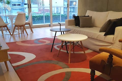 Top Airbnb: Nuñez excepcional Sunny, Spacious 62mts - modern in Núñez