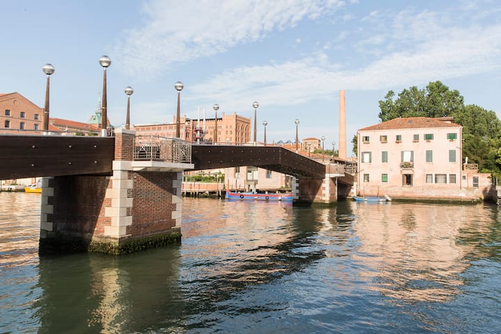 B&B. AL CANAL VENICE  green room garden view
