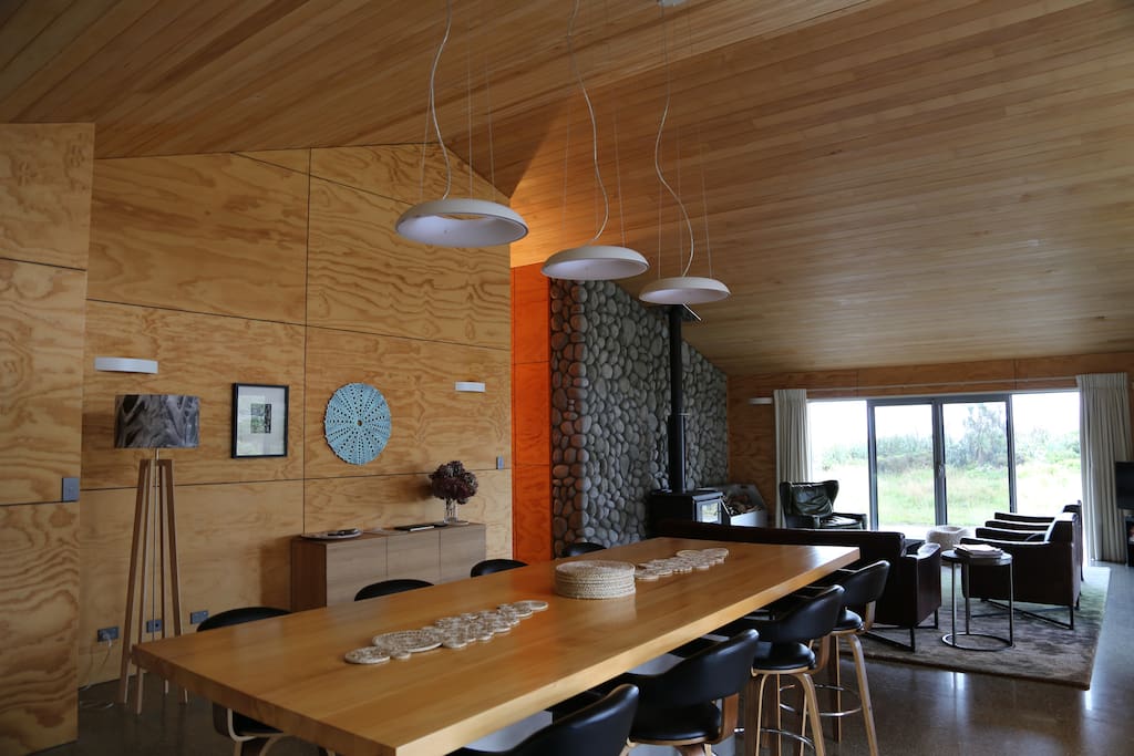 Lounge and dinning area.