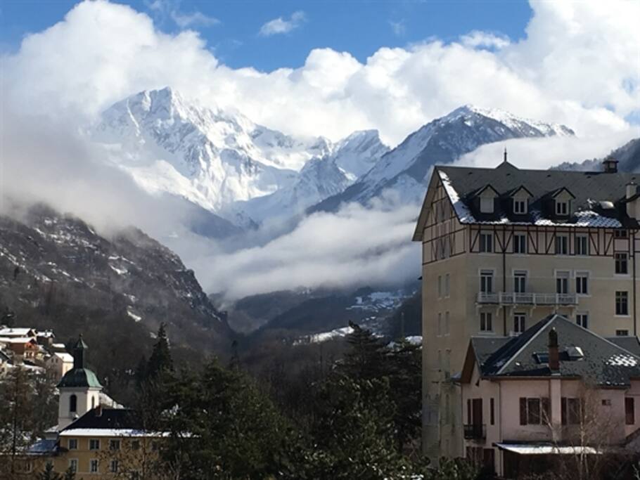 Depuis le studio, Magnifique vue sur la vanoise