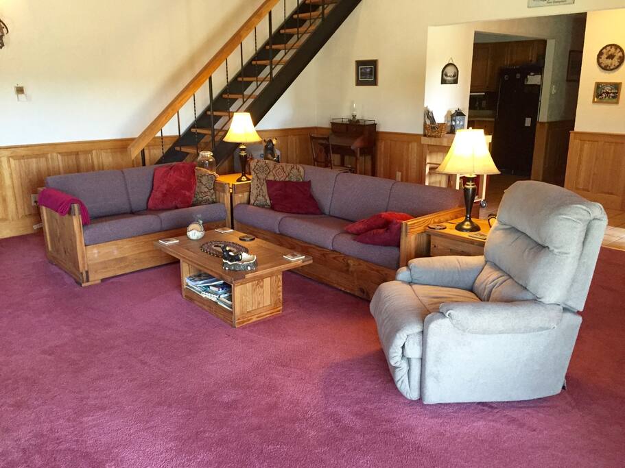 Large, open living room