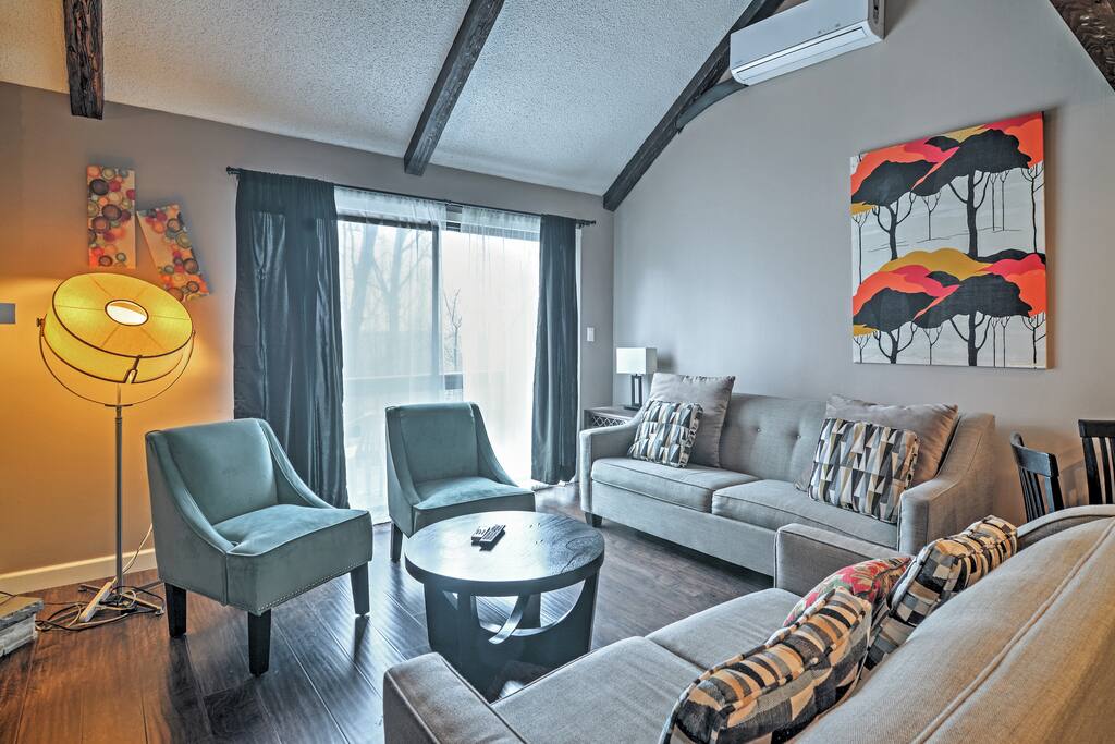 You'll love the unit's recently renovated interior.