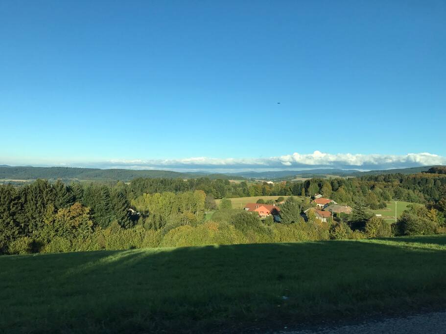 Vue depuis Les Arrentés