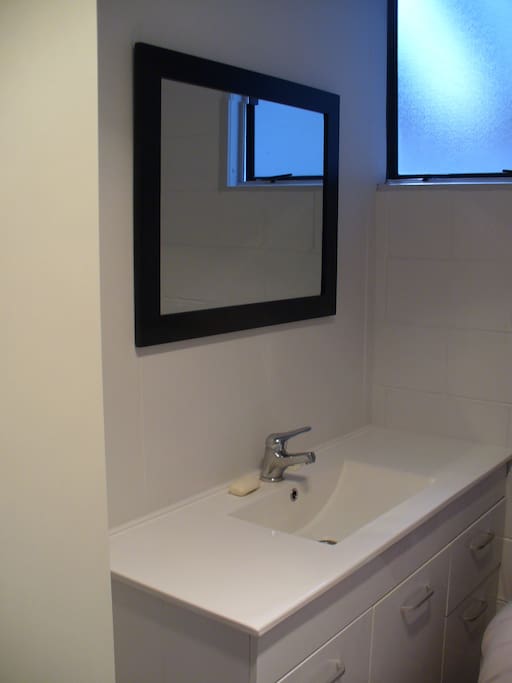 Your own Bathroom which includes toilet, proper shower and vanity - all for your use only.