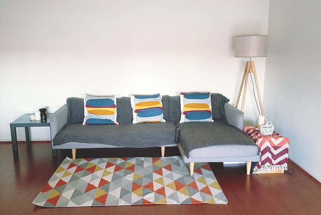 The living area