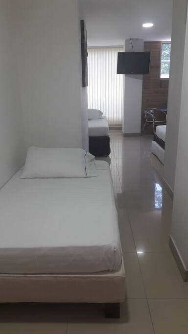 Entrando al apartamento