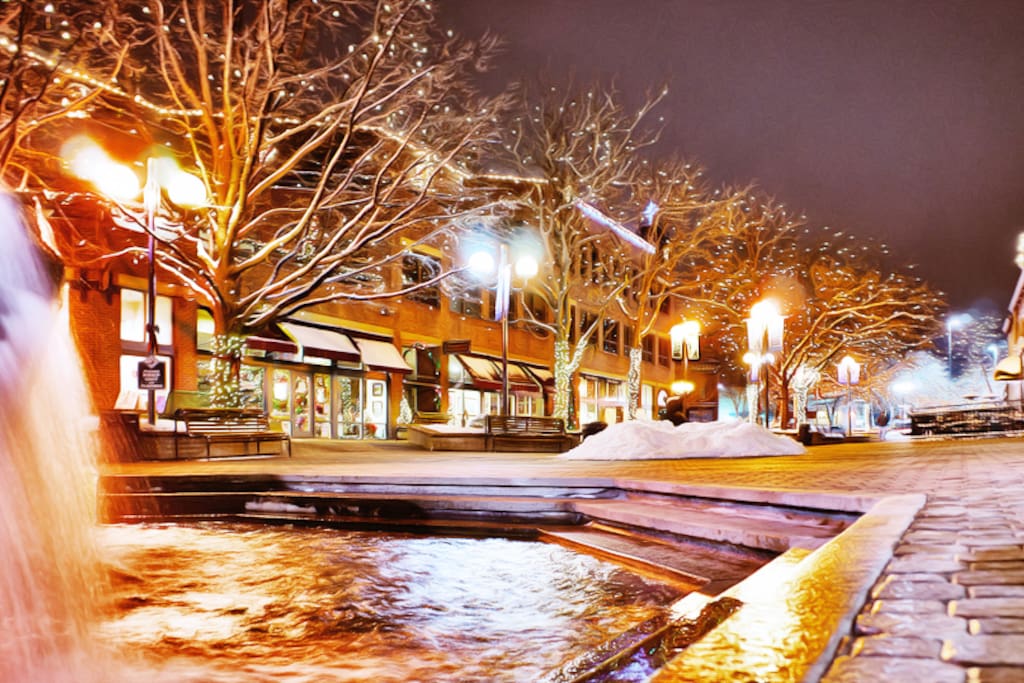 Old Town is about a 20 minute walk away