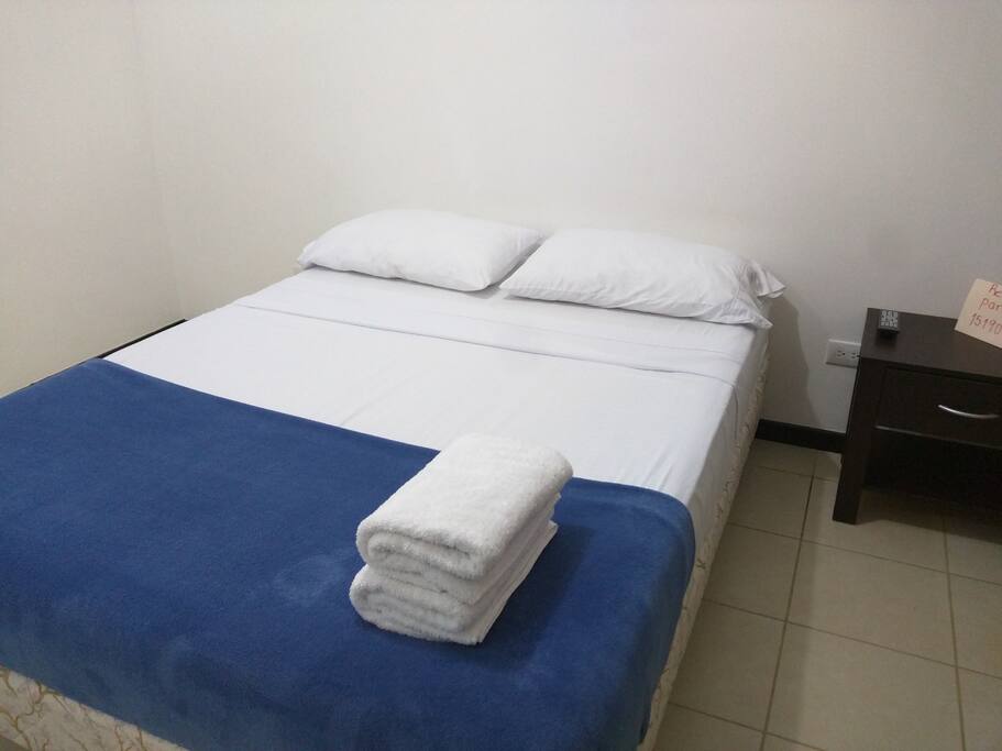 Full bed (Room #1)
