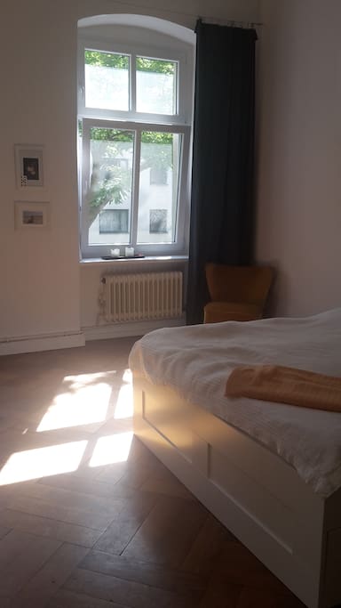 bedroom with sun