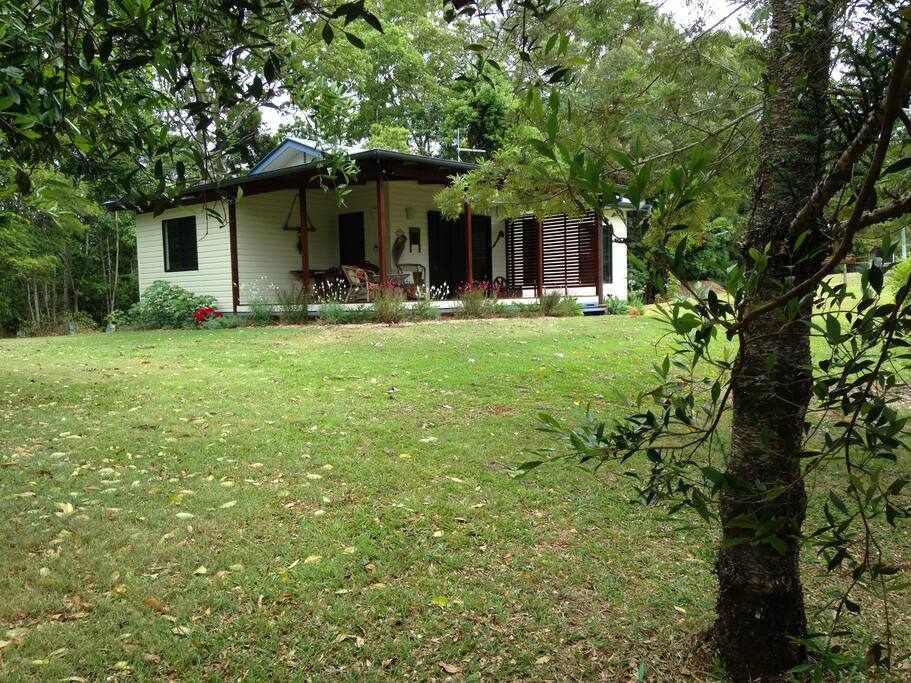 Cottage in rural setting