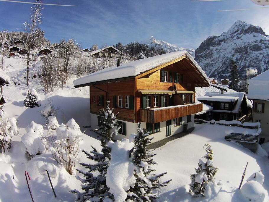 Apartment im Winter