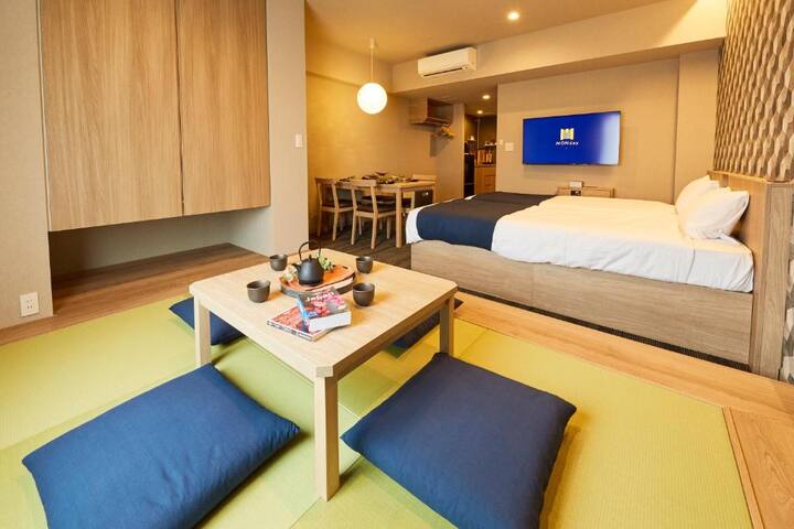 新御徒町駅から徒歩 3分 ジャパニーズスイート ツインルーム Hotel Monday Apt 借りられるアパートホテル Taito City Tōkyō To 日本