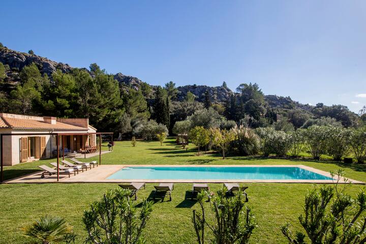 Villa Melanie in Pollença. One floor family house.