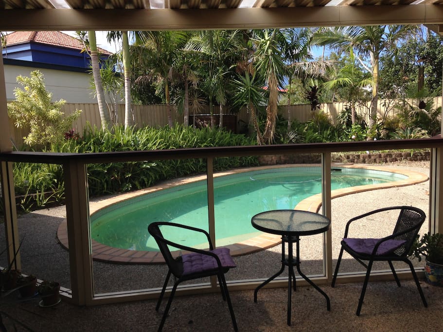 Outdoor swimming pool