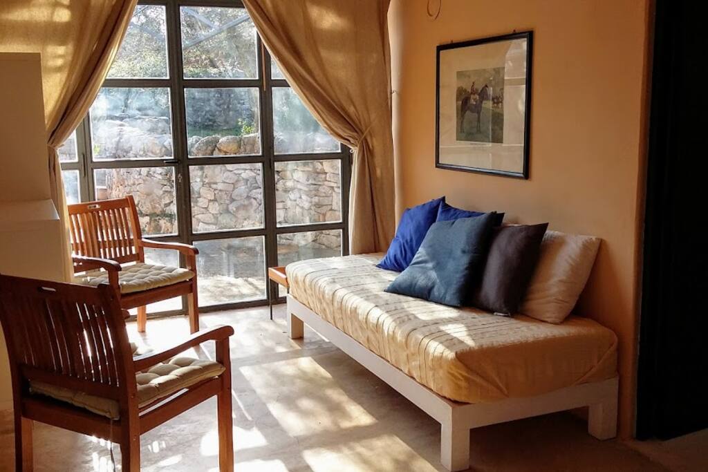 The Horse Barn bedroom with twin arrangements