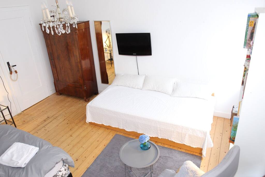 Das ist das zweite Bett