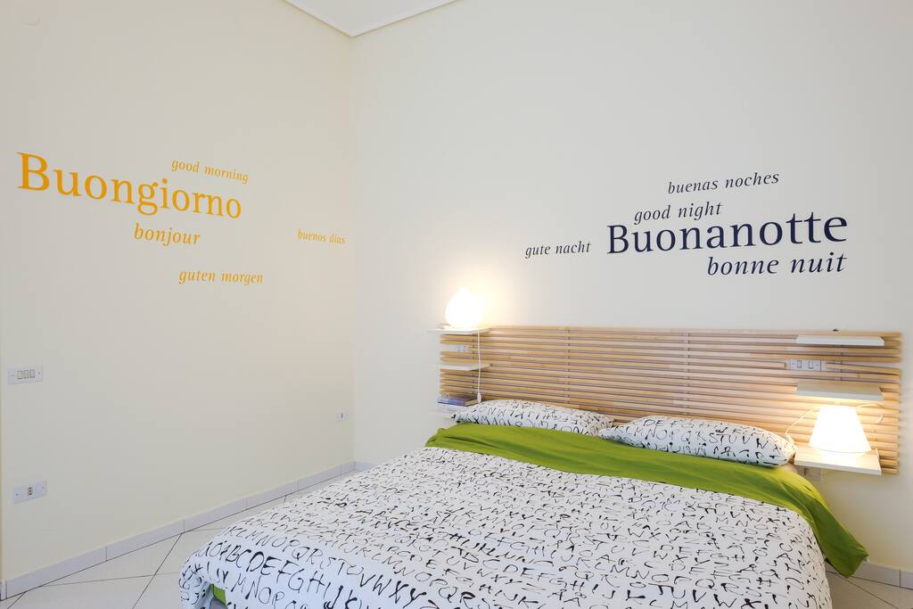Camera da letto.
Bedroom