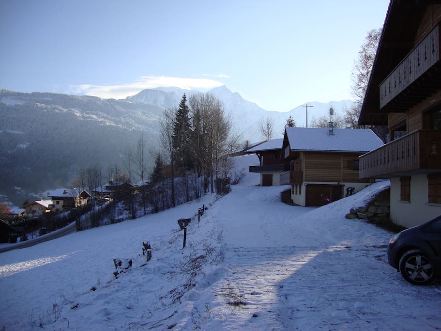Vue Mont Blanc
