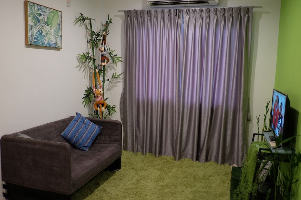 GREEN TV Area with Satellite (Astro) Channels