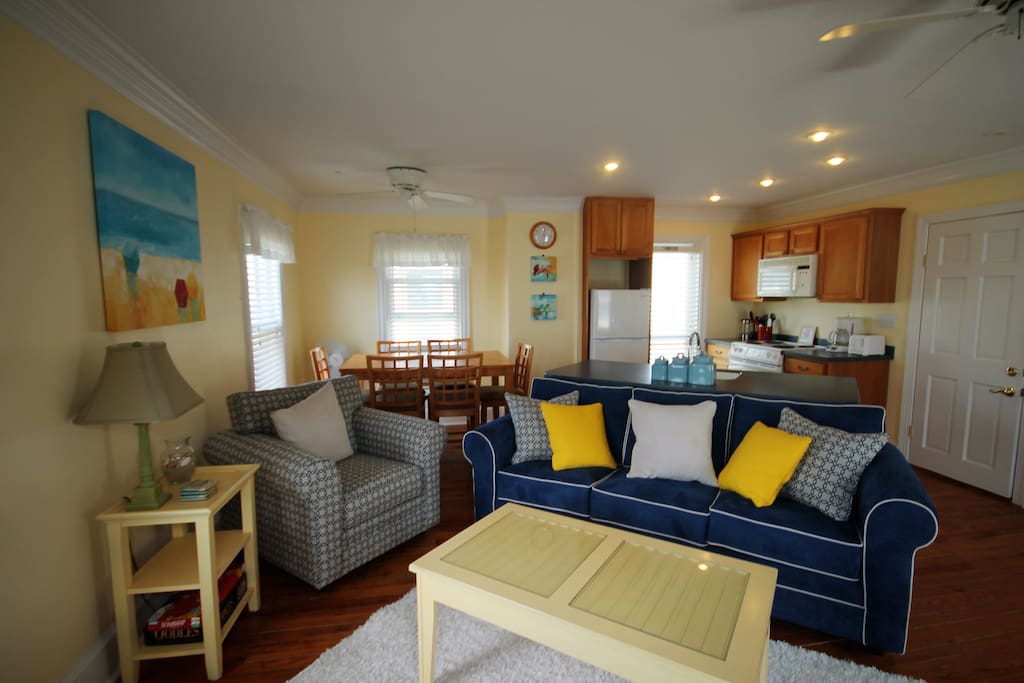 Living Area with Pull out Sofa