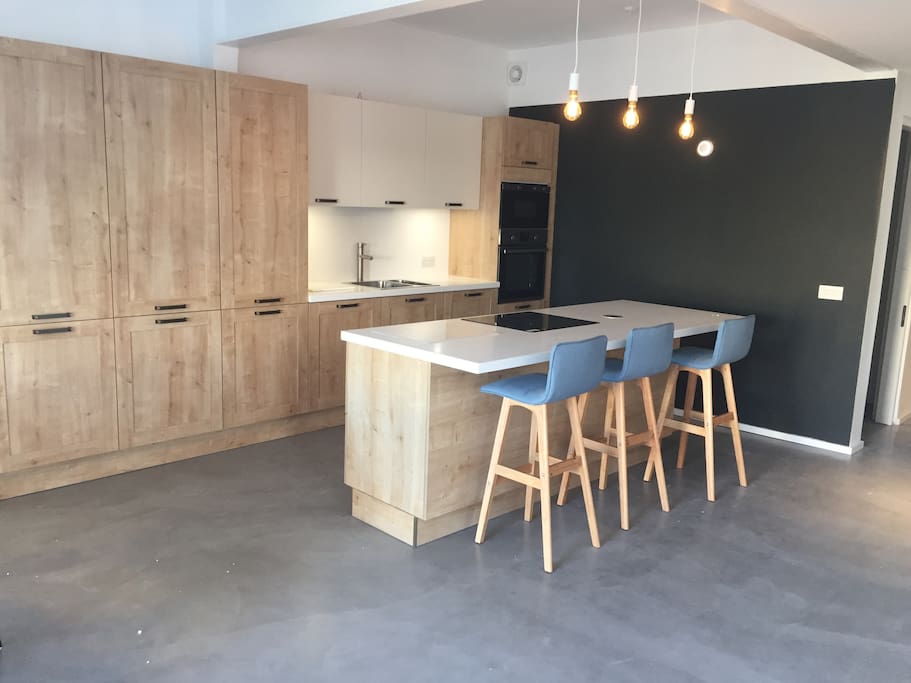 Fully equipped kitchen