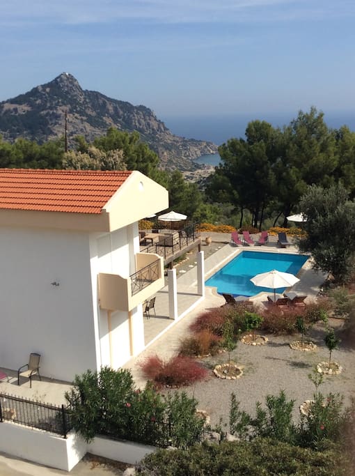 Villa is set in almost an acre of grounds