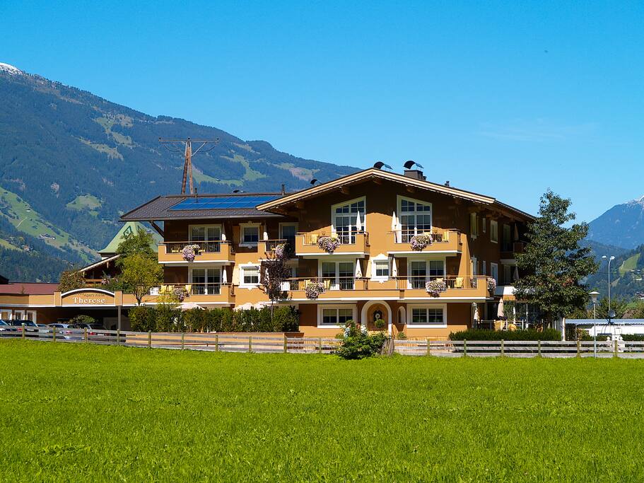 Die Aussicht ist wunderbar