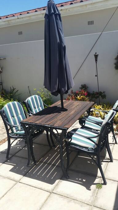 Private outside area